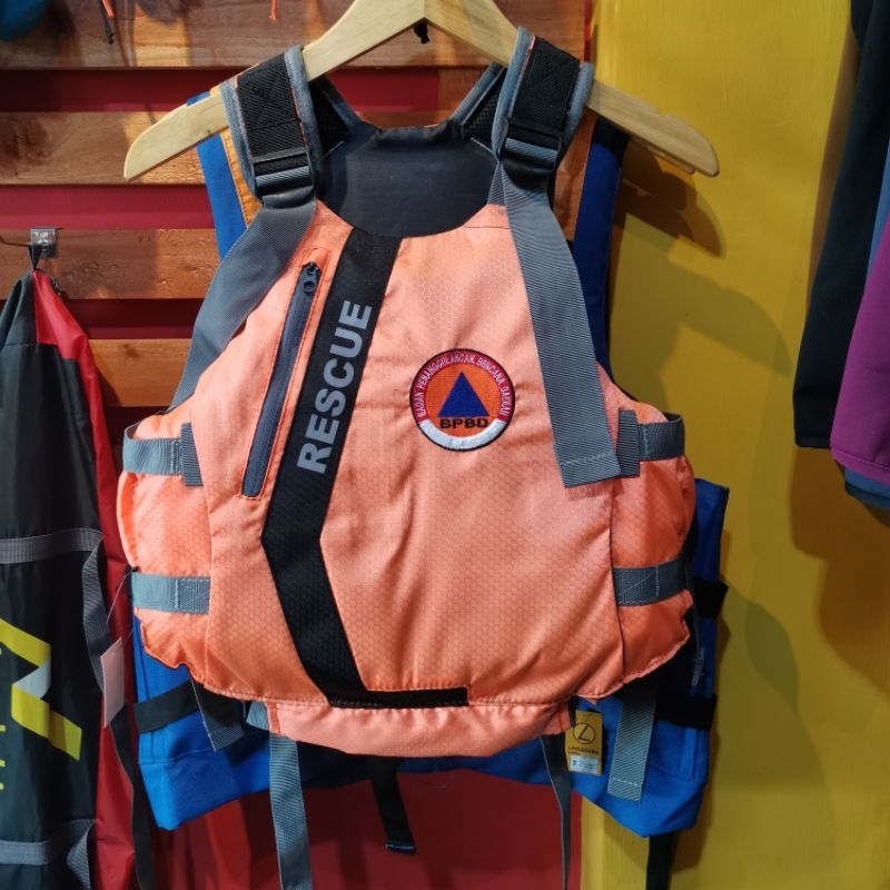 pelampung life jaket jacket lifejacket rompi mancing fishing life sungai outdoor safety BPBD rescue