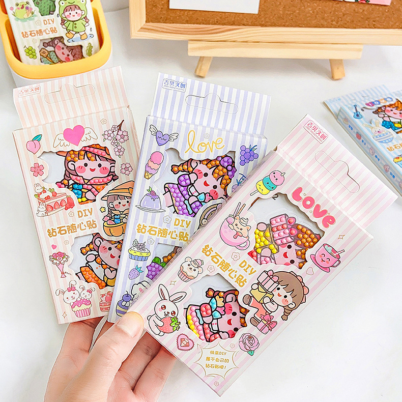 

DIY Diamond STICKER EDUKASI ANAK Karakter Kreatif