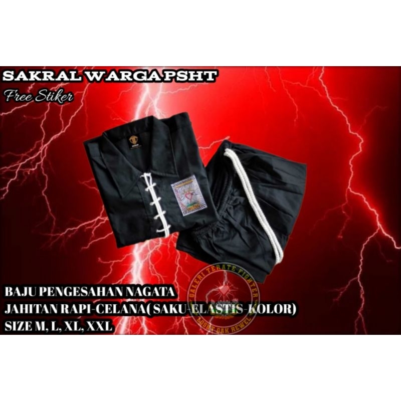 SAKRAL WARGA PSHT NAGATA DRILL ORIGINAL - BAJU PENGESAHAN NAGATA PSHT