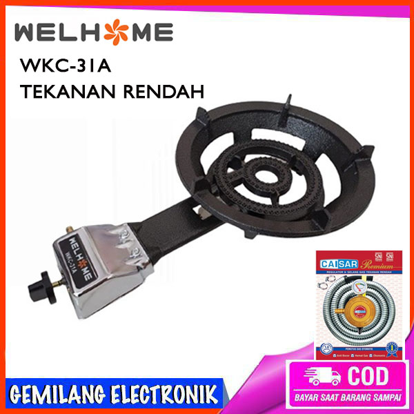 Welhome WKC 31A Kompor Cor Tekanan Rendah