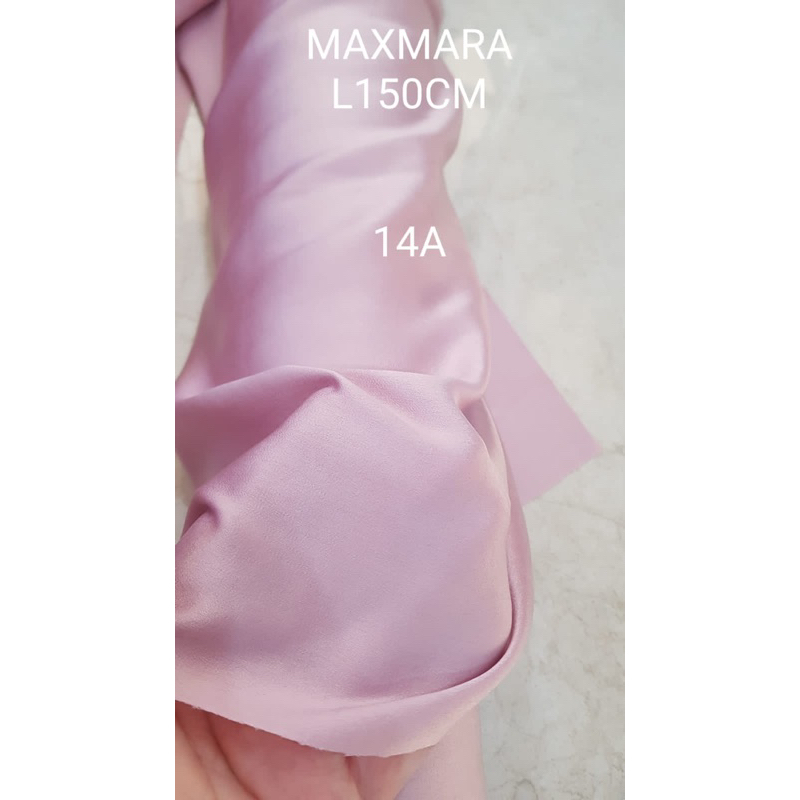 MAXMARA SILK SATIN SILK HALUS SATIN MEWAH DRESS MEWAH / BAHAN GAMIS MEWAH SATEN HALUS SATEN JATUH