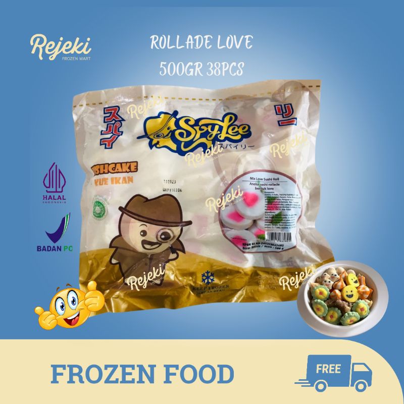 

Spylee Dimsum Rollade Love Hati 500gr - Rejeki Frozen Mart