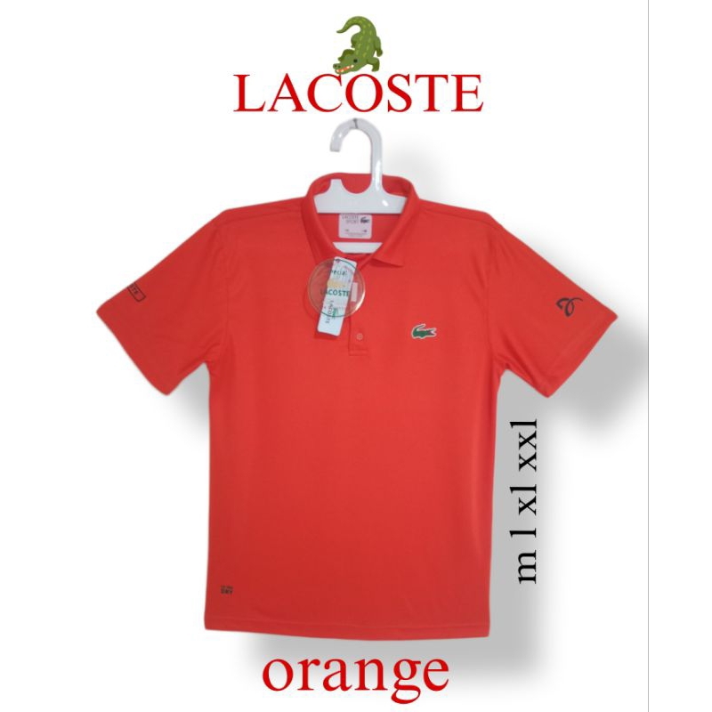 kaos kerah sport/polo sport lacoste novak djokovik