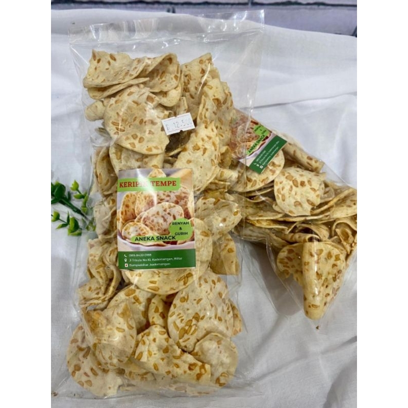 

Kripik Tempe Sagu Khas Nusantara