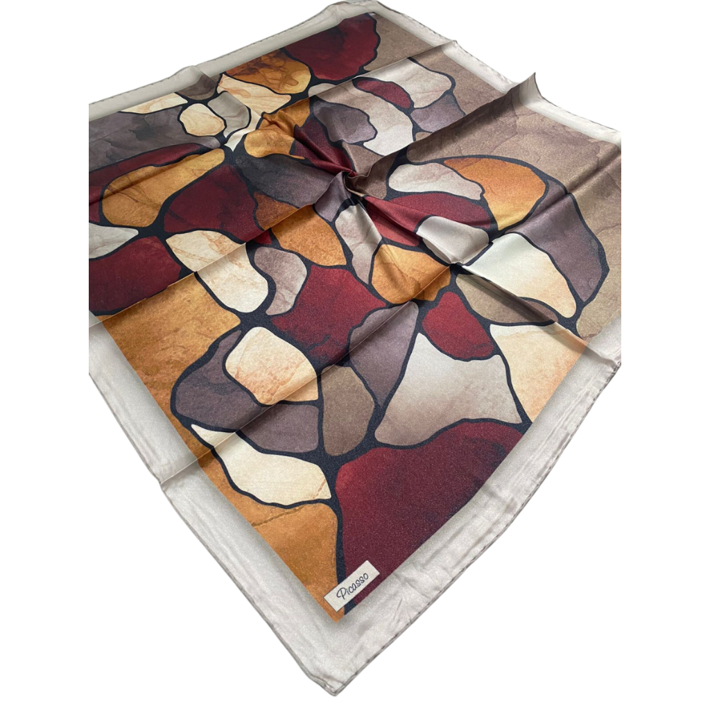 Picasso Milano Hijab  Segi Empat Rayon Silk Crystal 90cm PIM90R1125