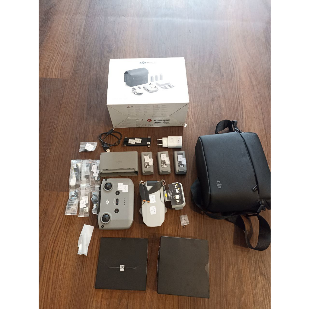 dji mini 2 second combo like new baru aktivasi