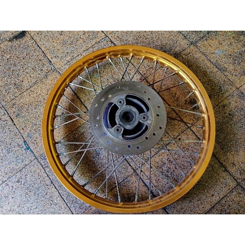 velg jari jari PNP satria Fu belakang