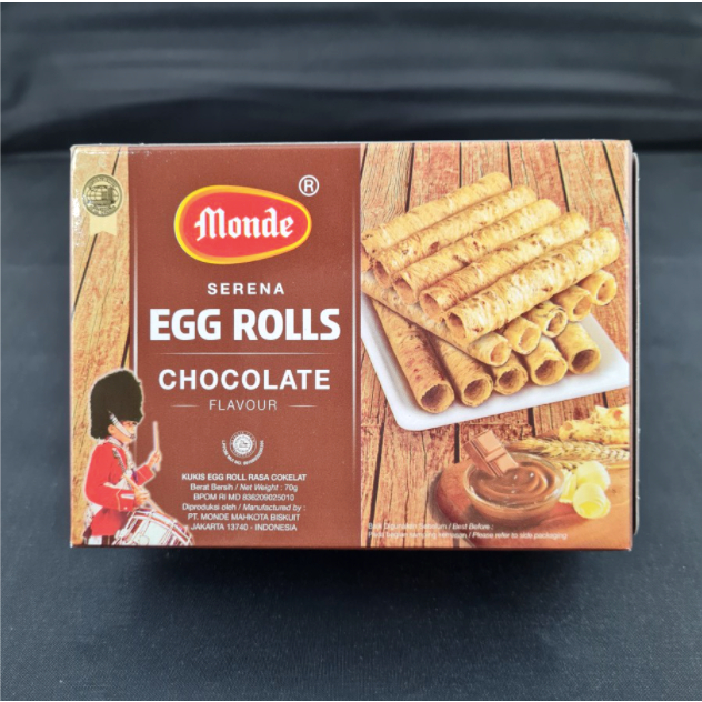 

2Xbtygneal Sakha Snack ) Monde Egg Roll Monde Serena Egg Roll 70Gram