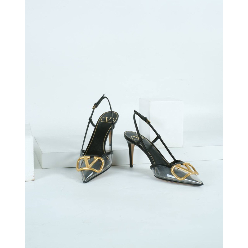 vlogo transparant heels
