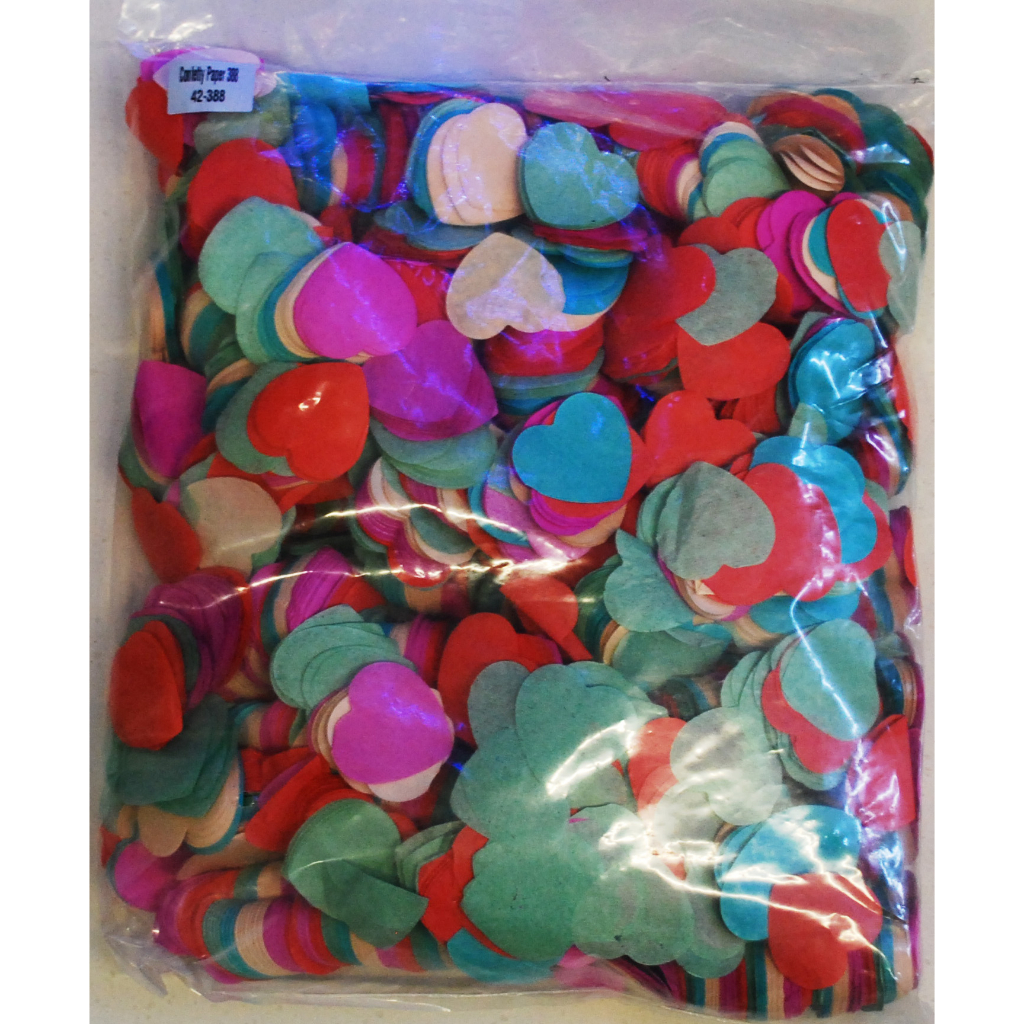 

Confetti Paper Motif Love Mix Colour