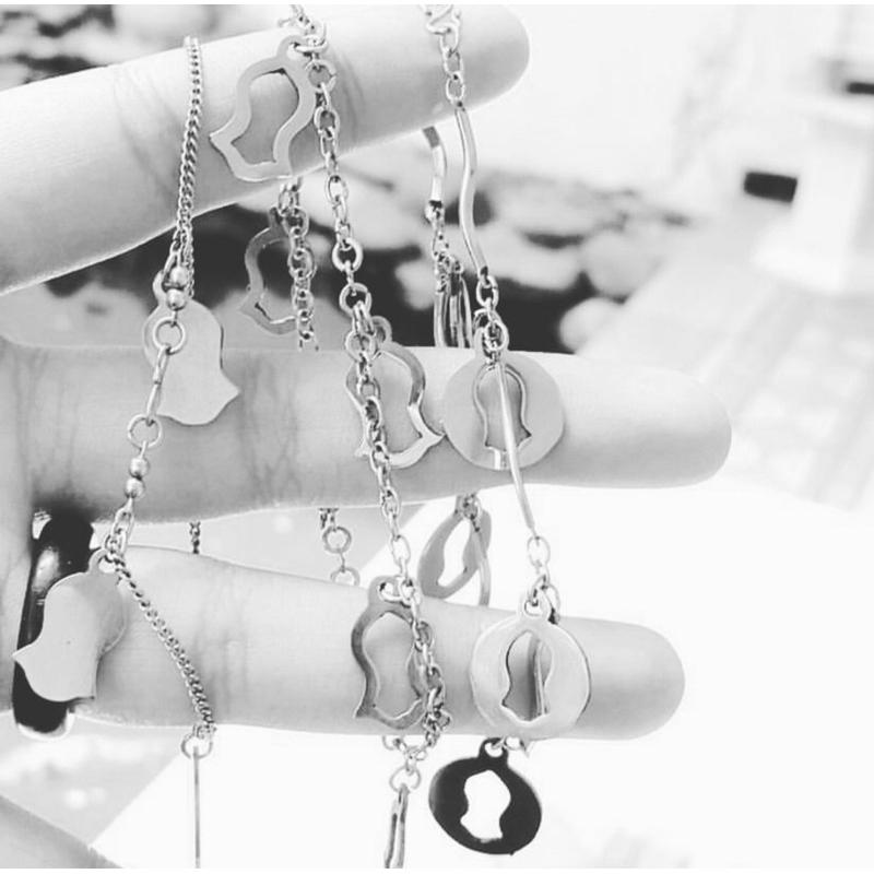 gelang terompah/gelang rantai terompah/gelang model