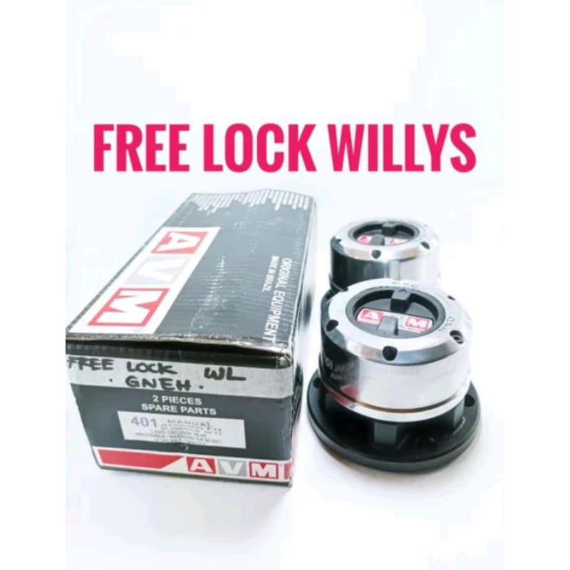 Free Lock Jeep Willys Merk AVM Locking Hub Willys Freelock Willys Made In BRAZIL AVM-401