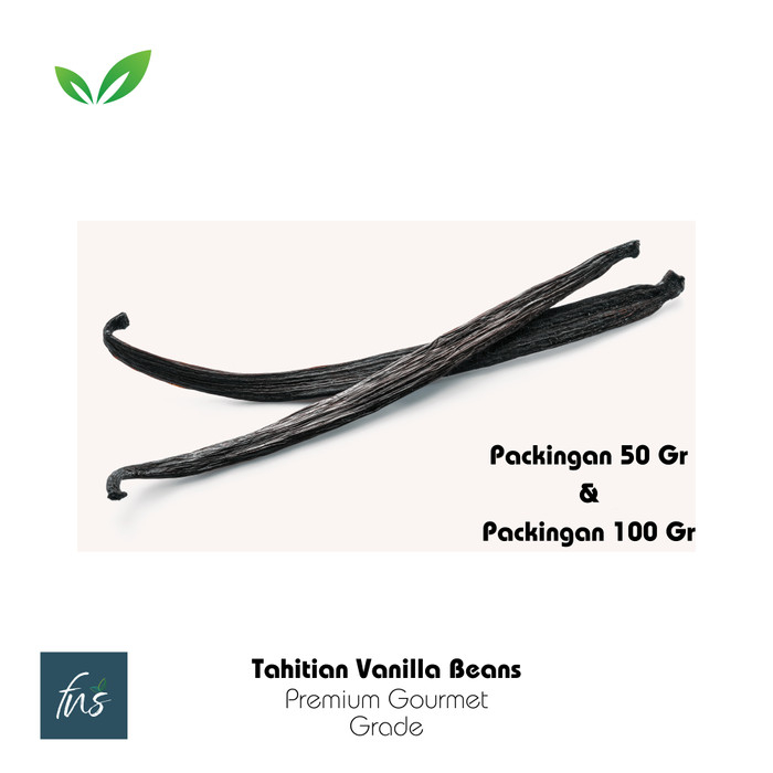 

Vanilla Bean Tahitian Gourmet Premium 50 Gram Dan 100 Gram