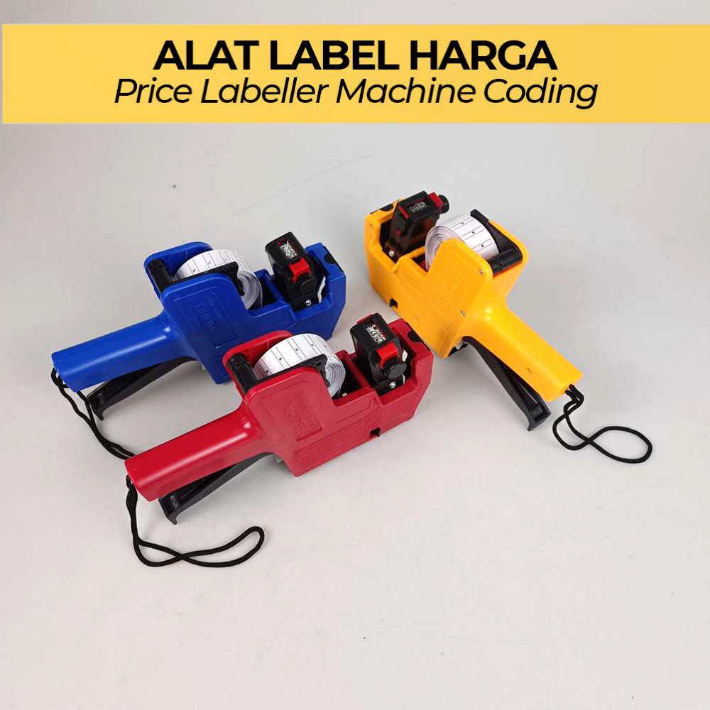 

DUODELI Alat Label Harga Price Labeller Machine Coding - MX-5500 - Multi-Color