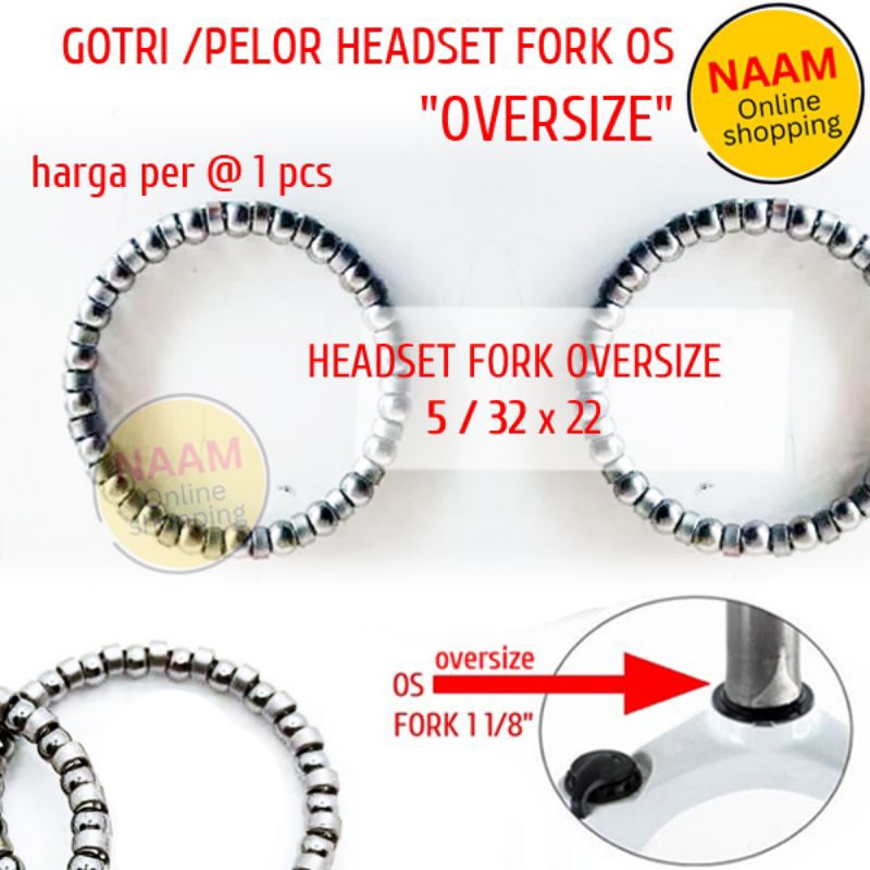 GOTRI SARANG 5/32 X 22 LAKER HEADSET OS / OVER SIZE - GOTRI 5/32" X 22 PELOR SARANG LAHER HEDSET SEP