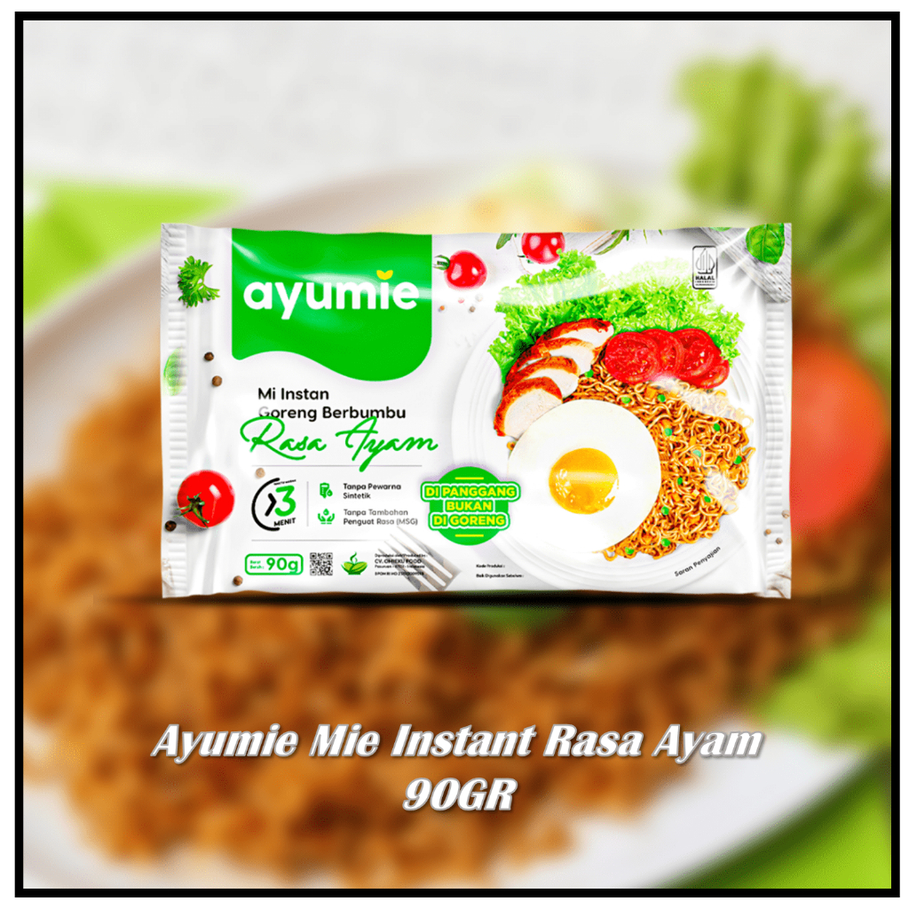 

Ayumie mie instant rasa ayam 90GR