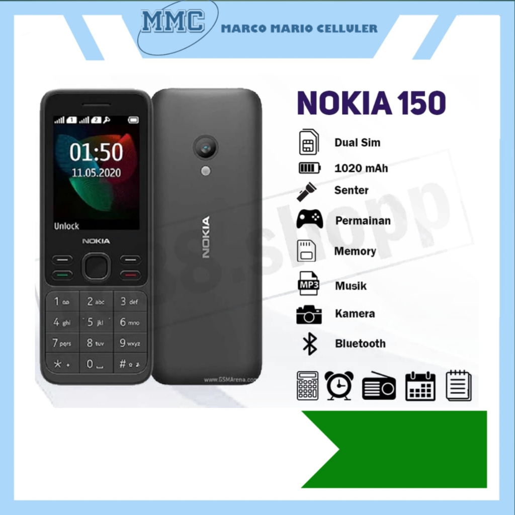 nokia 150 Garansi Resmi 100%Original