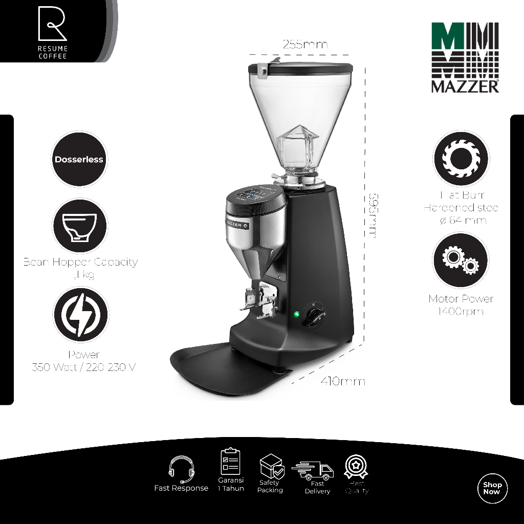 Espresso Grinder / Mazzer super jolly V up