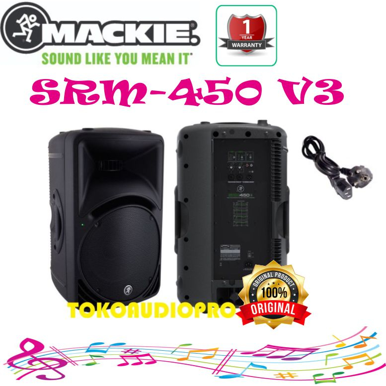 mackie srm450v3 srm 450v3 speaker aktif