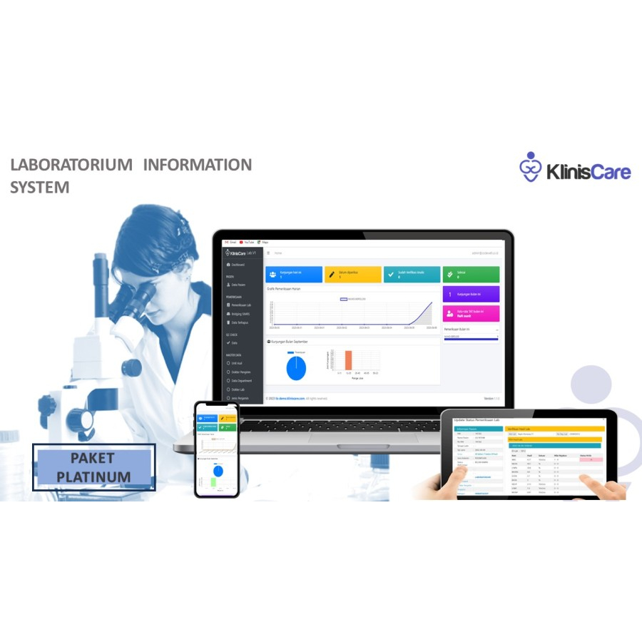 Sistem Informasi Laboratorium (Paket Platinum)