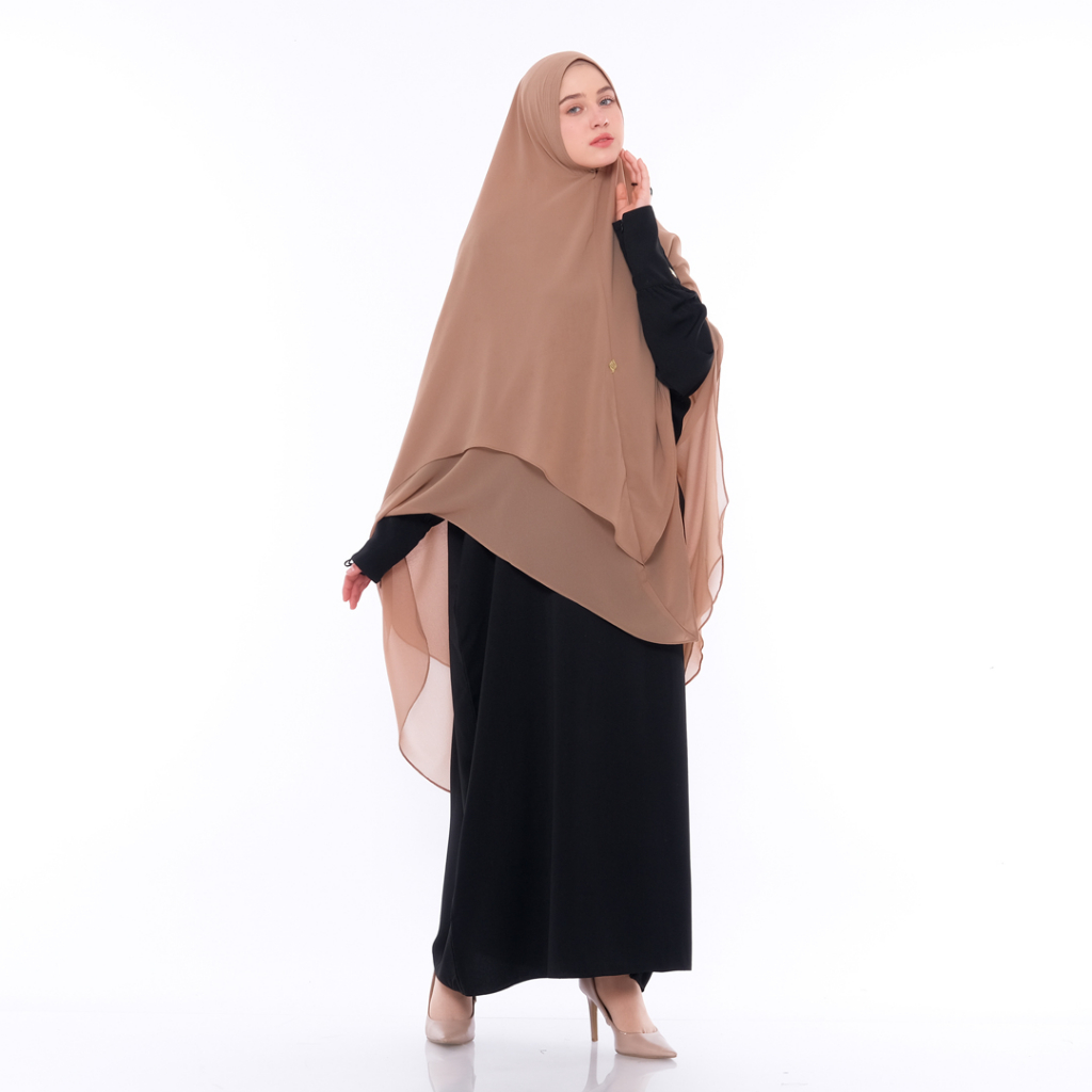 NOOR Syari - Nuha Khimar Ceruty Non Pad