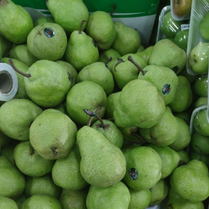 

BUAH PIR HIJAU CANTIK MANIS PER KILOGRAM