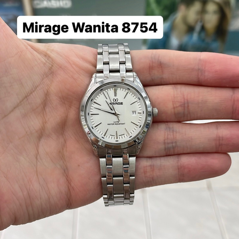 Jam Tangan Mirage 8754 Wanita Silver