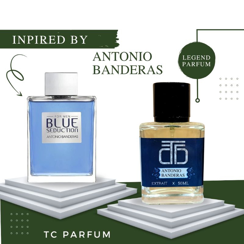 Bandito ANTONIO BANDERAS Blue Seduction  • VAPORISATEUR PARFUM No. 08