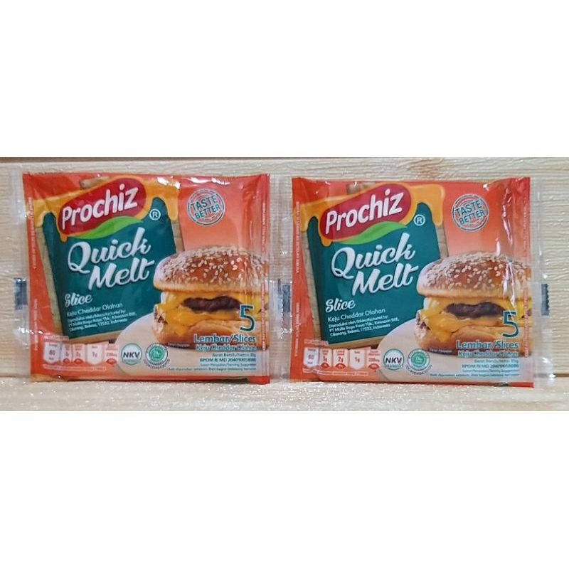 

✔MURAH Keju Prochiz Quick Melt Slice 5lembar / Prochiz Keju