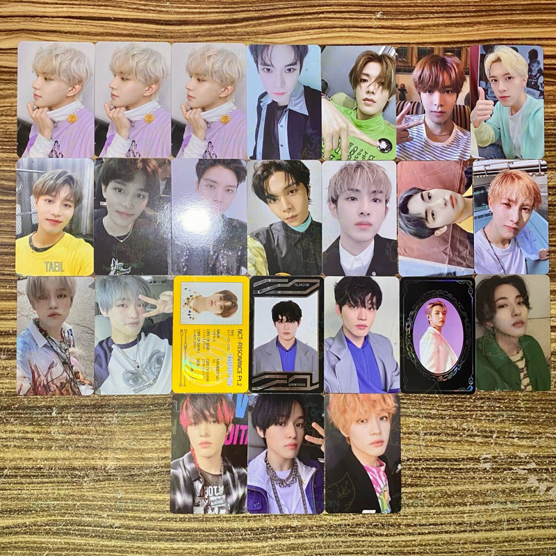 [UBAH KE J&T] NCT 2020 127 Dream WayV PC PHOTOCARD Winwin Mark Johnny Kihno Resonance Past Departure