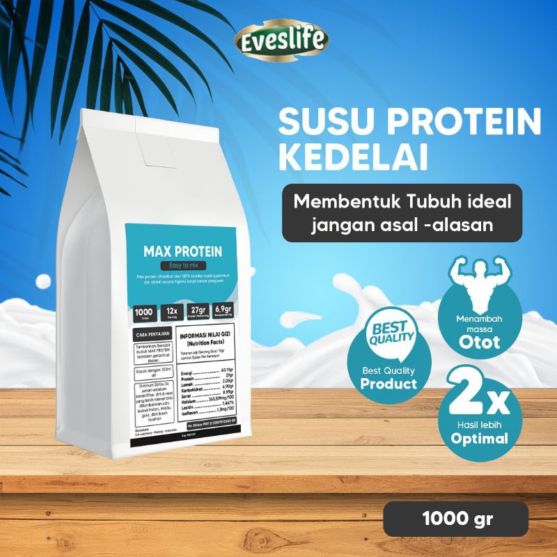 1000gr SUSU PROTEIN FITNES DIET SOY PROTEIN ISOLATE