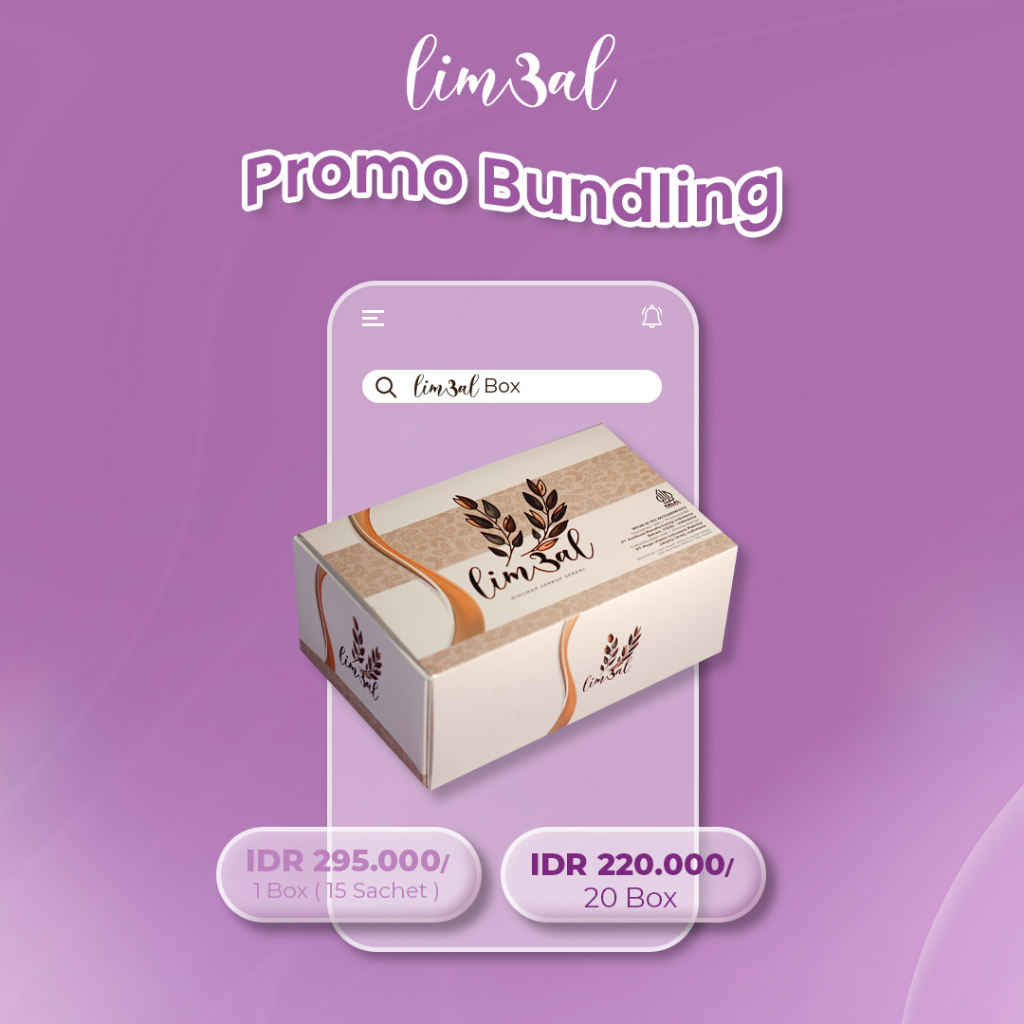 

Promo Bundling 20 Box Lim3al