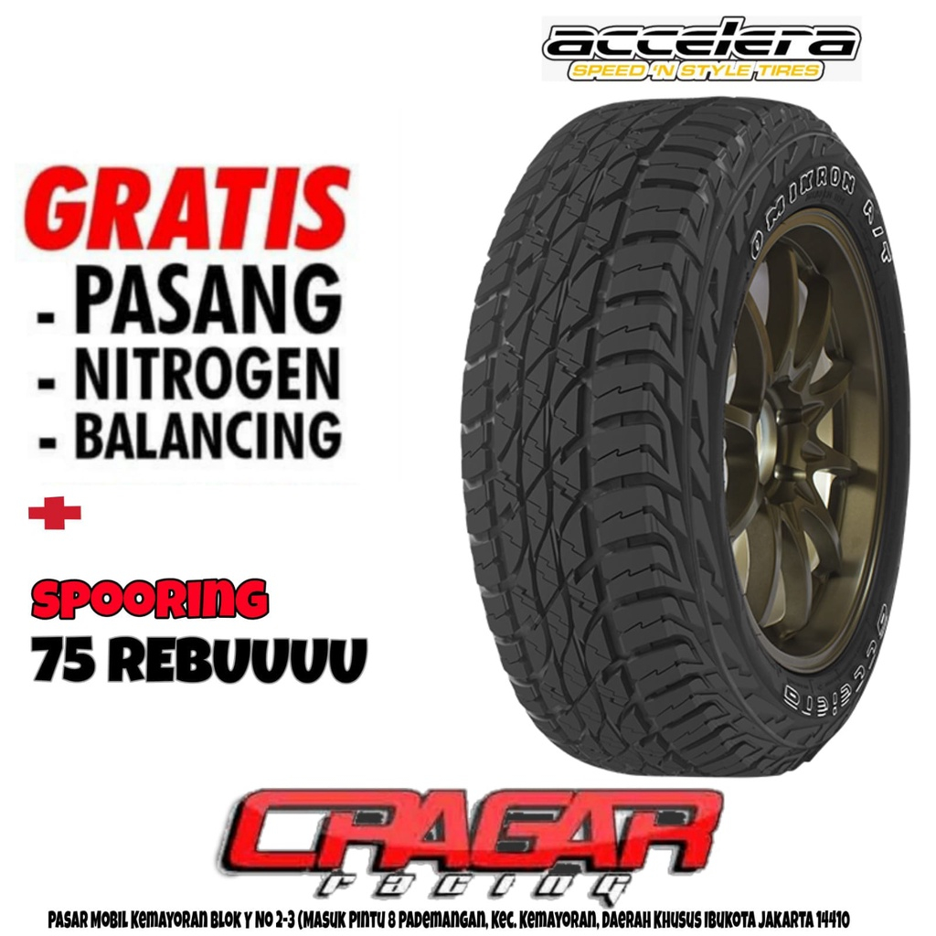 ACCELERA OMIKRON A/T BAN MOBIL RING 16 245 70 R16