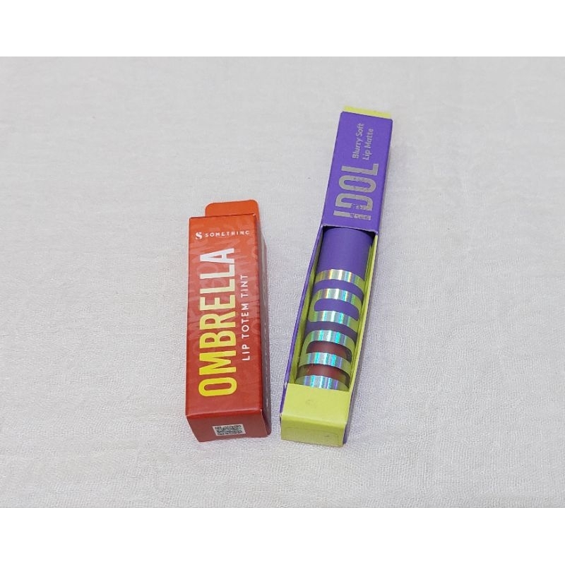 SOMETHINC OMBRELLA Lip Totem Tint - Lip Tint Bibir Plumpy Juicy Sehat lip tint kewl [LAUNCH NEW SHAD