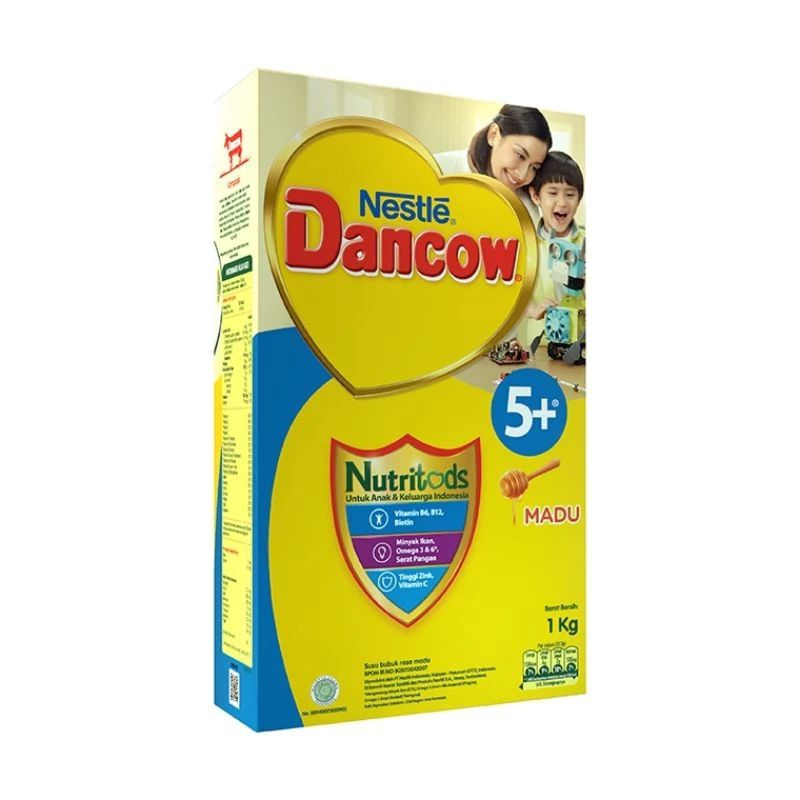 Dancow 5+ Susu Formula 1 kg Rasa Madu