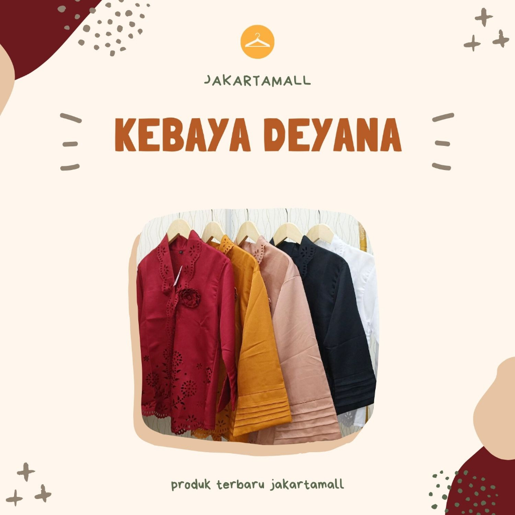 Atasan Kebaya Encim Modern Aneka Warna Kebaya Akad Nikah Mewah / Kebaya Wisuda Elegan Terbaru / Kebaya Kondangan Kekinian Denaya / Kebaya Jumbo Cantik JM