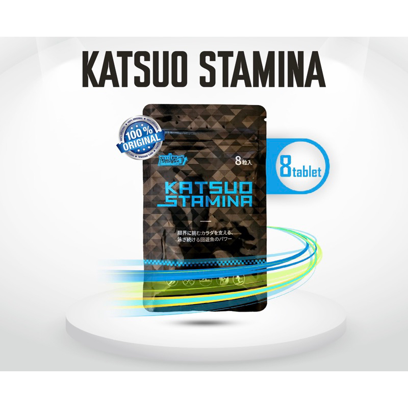 Katsuo Stamina / Tablet Elektrolit / Penambah Stamina Olahraga