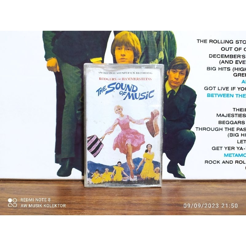 Kaset Pita : RODGERS AND HAMMERSTEIN'S - THE SOUND OF MUSIC.