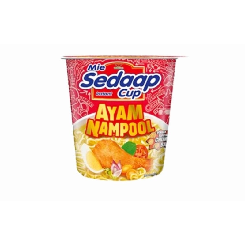 

Mie Sedaap cup Ayam Nampool 75 GR