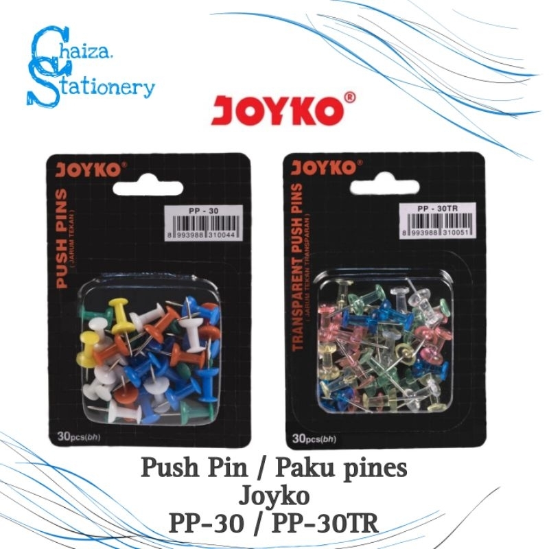 

Push Pin / Jarum Tekan / Paku Pin Joyko PP-30TR / PP-30