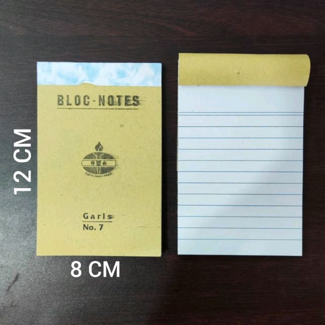 

Bloc-Notes Garis No.7 - 12 pcs