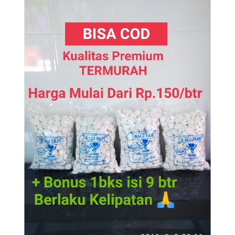 

Ragi Tape Ketan Singkong Manis 800gram