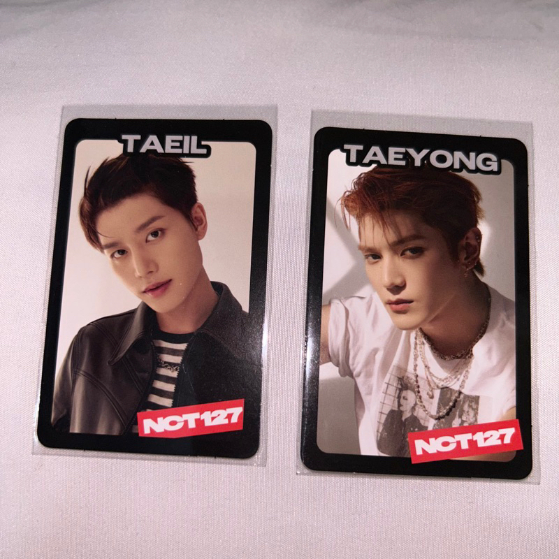 AY-YO PHOTOCARD [Trading Card Ay-Yo NCT 127, Taeil & Taeyong]