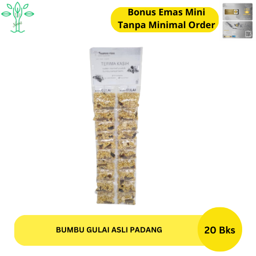 

Bumbu Renceng Gulai Salero Padang Asli Minang 20 Bungkus