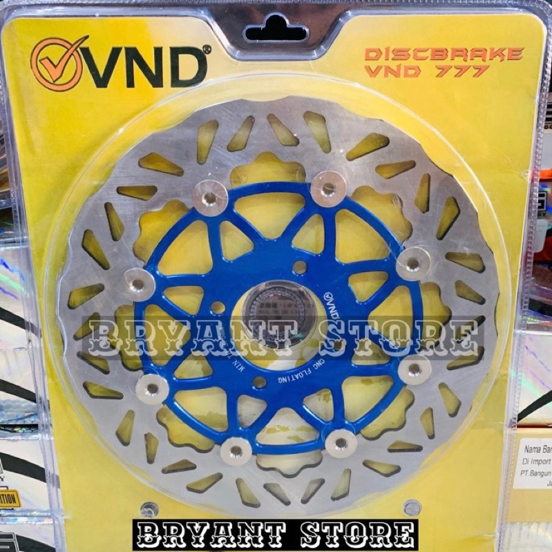 PIRINGAN DEPAN CAKRAM VND 777 260MM NINJA R CNC FLOATING BRAKE DISK DISC DISCBRAKE 260 MM NINJAR HOLE LUBANG BAUT 4