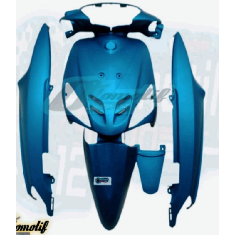 0body halus Mio sporty biru doff