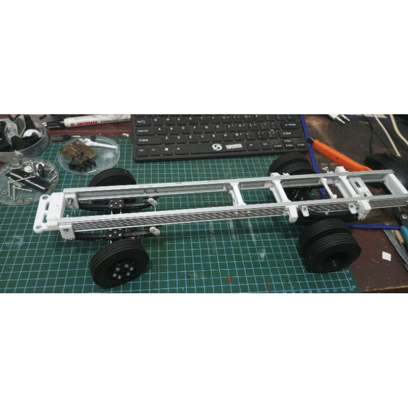 kit chasis miniatur rc truk spek wpl