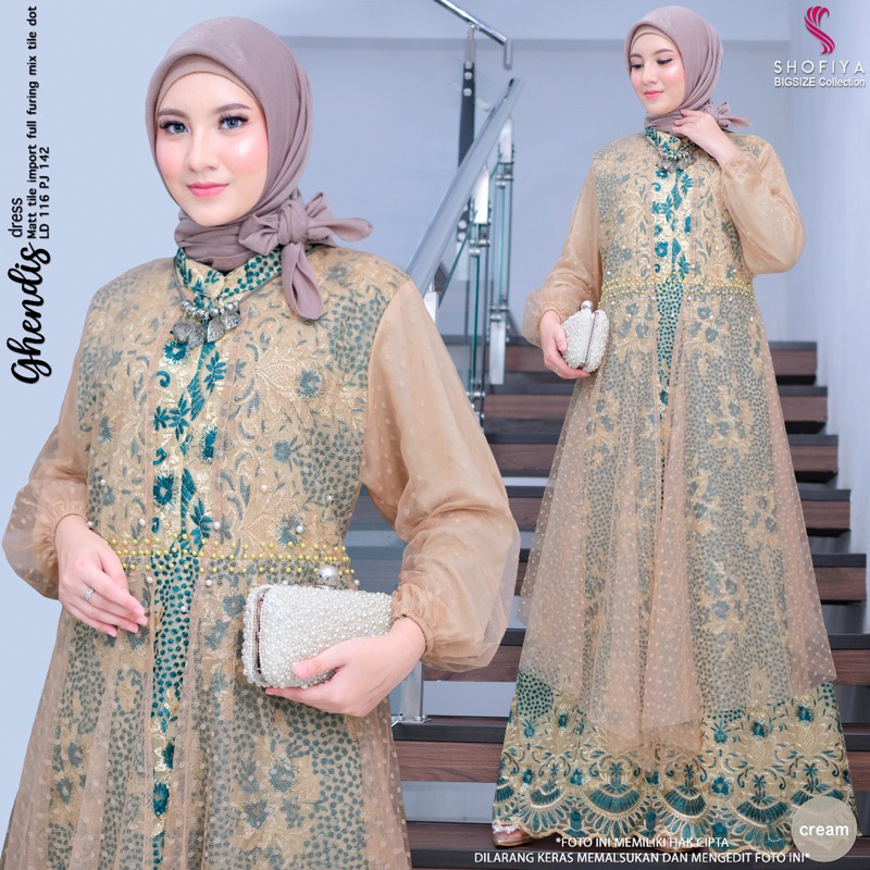 GAMIS PESTA JUMBO GENDHIS by shofiya
