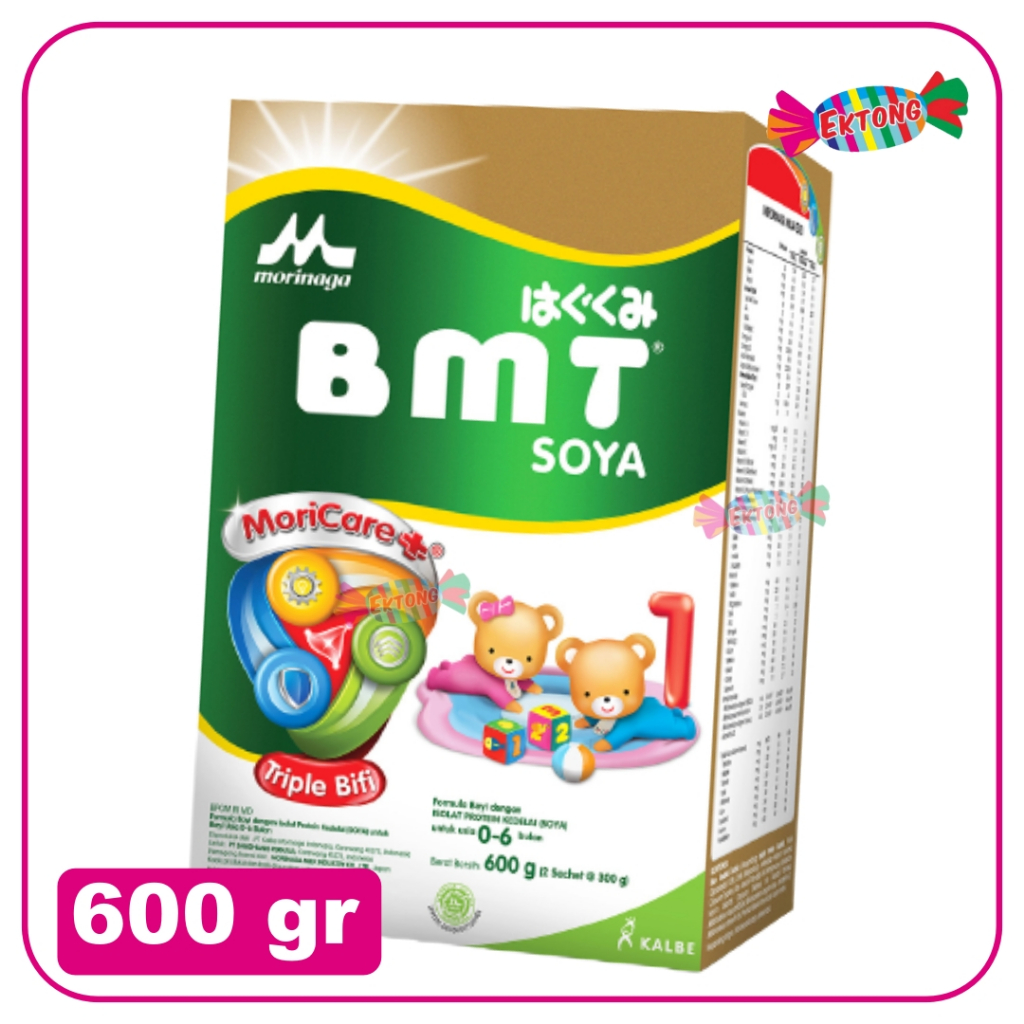 BMT Soya 600gr Susu Formula Bayi 0-6 Bulan