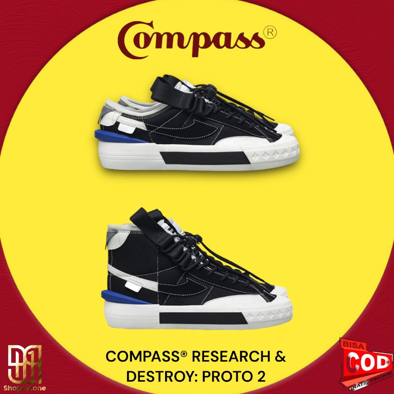 [ORIGINAL & MURAH] COMPASS® RESEARCH & DESTROY: PROTO 2